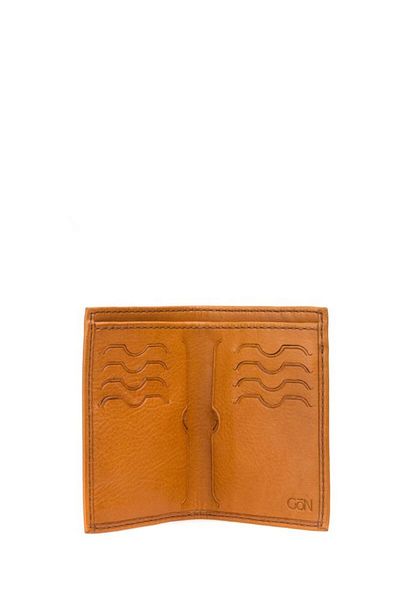 GÖN Seg Tan Leather Men's Wallet 34 Seg