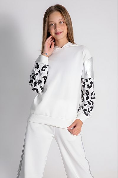 DMB BOYS & GIRLS Çaren Kids- Σετ αθλητική φόρμα για κορίτσια Lameli Leopard