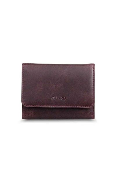 GUARD Crazy Claret Red Women's Wallet with Coin Compartment - Grd2403xw22443