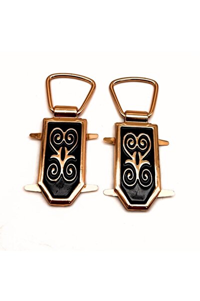 angel çanta aksesuar مقبض معدني ذهبي فاتح - ملحق حقيبة Angel، قطعتين موديل: 1