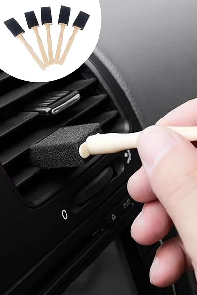 Buffer ®   Set of 5 Car Vent Cleaning Brushes