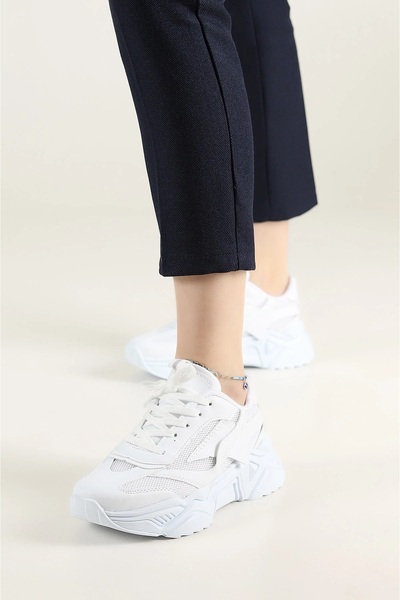 LANDSHOES Unisex Ortopedik Yürüyüş Spor Ayakkabısı, Günlük Sneaker