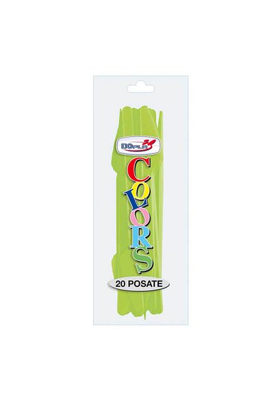 Homelux CUTITE PLASTIC, VERDE, 20 BUC/SET