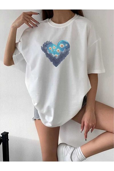 New Shine 1 μπλουζάκι δώρο για αγορές 6 και άνω στο καλάθι - Oversize Unisex Basic T-shirt