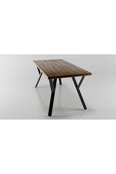 Doffo Yan Y Model Metal Leg Set Black Metal Table Leg