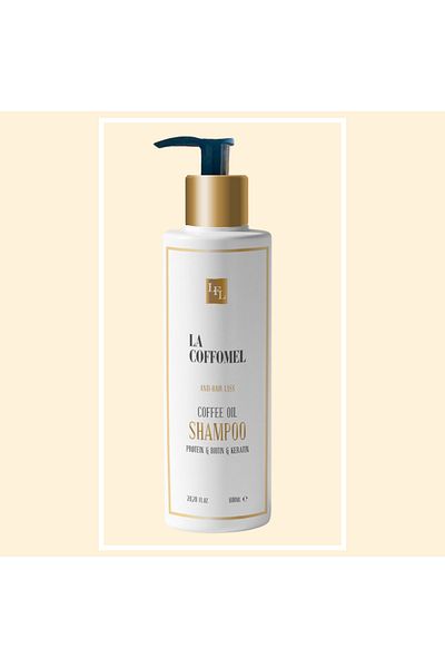 LFL LACOFFOMEL Coffee Oil Shampoo Premium Shampoo with Coffee Oil Sale-Free Biotin Keratin Protein Content (Sles Free)