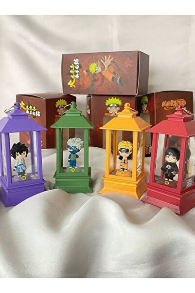 Genel Markalar Anime Naruto Figürlü Fener Temalı Işıklı Kar Küresi - Gece Lambası