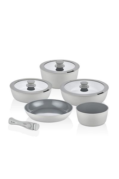 FALEZ Auris X Large 9 Piece Cookware Set