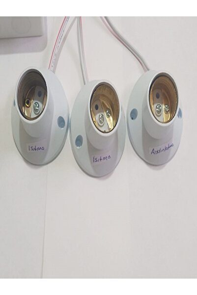 KARAHİSAR KULUÇKA Termostat Kontrollü 2 Isıtma 1 Aydınlatma Seti Hayvan Kulübe Isıtma Sistemi