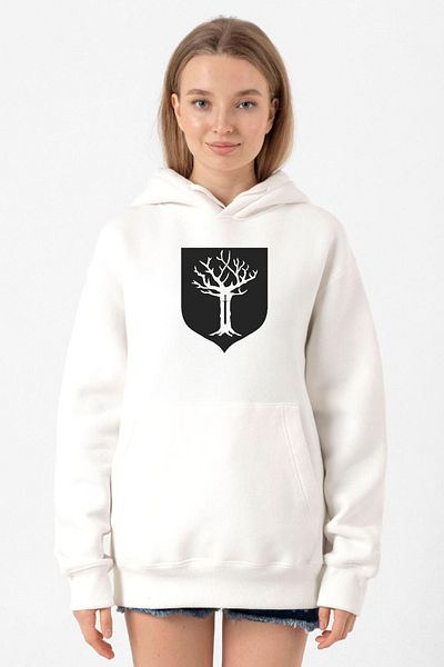 Tshirthane Got House Forrester White Women's 3ip Hooded Sweatshirt