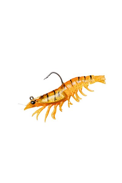 RYUJI Real Shrimp 7.6cm 12gr Silikon Karides Yem 04 Honey Shrimp