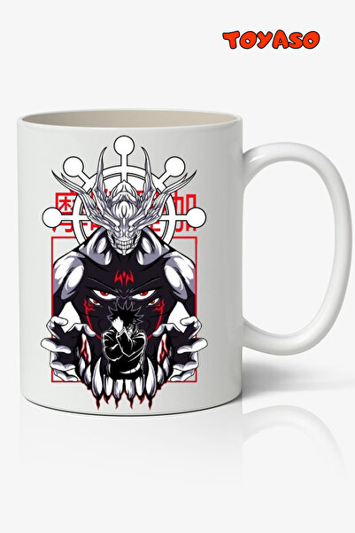 Toyaso موضوع الرسوم المتحركة Jujutsu Kaisen - هدية كوب Megumi Fushiguro Mahor...