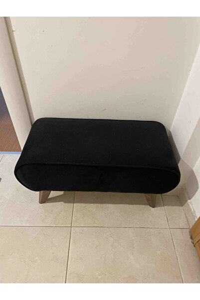 A5 HOME Sandal Puf Koltuk Uzanma Koltuğu Makyaj Koltuğu Siyah