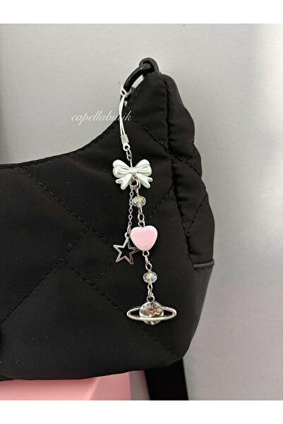 Capella Coquette Satürn Fiyonk Charm Ve Anahtarlık