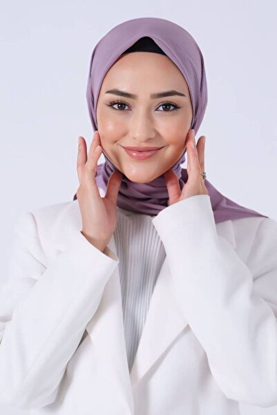 haremscarfs Χαρέμικα σκαρφάκια Ασιατικό κασκόλ σε σκούρο λιλά χρώμα (κατάλληλ...
