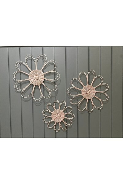 HK TASARIM Bohem Rattan bambu hasır duvar süsü / duvar sepeti / duvar tabağı / İskandinav duvar süsü