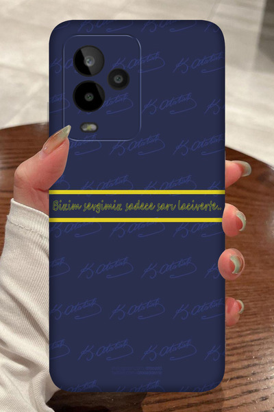 General Mobile GM 24 Pro Futbol Takımı - Tezahurat Desenli Kamera Korumalı HD...