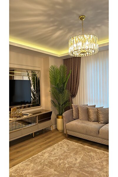 İremÇiçekçilik 210 Cm 18 Yaprak Areka Yapay Çiçek Uygula Yapay Ağaç Salon Bitkisi