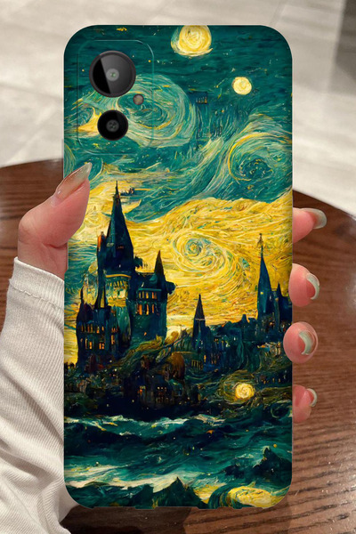 General Mobile GM 23 SE Tablo Desenli Kamera Korumalı HD Baskılı Silikon Kılıf