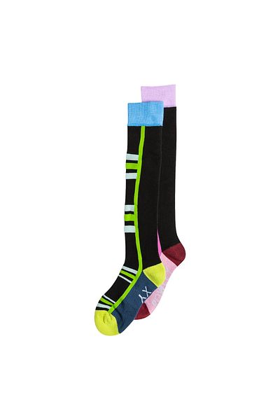 Roxy Rowley Sock Women's Black Ski Socks Women's Ski Socks Erjaa04177