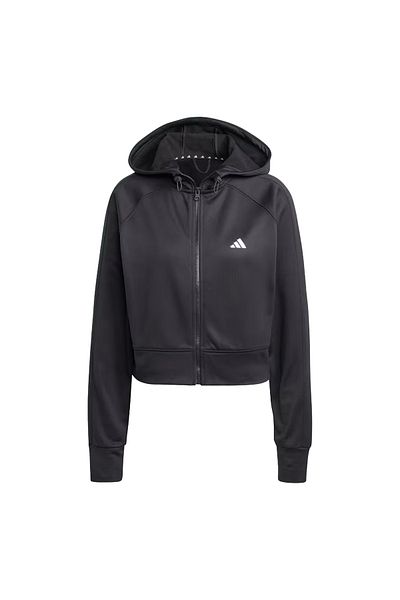 adidas W Gg Fz Hd Černá dámská mikina na zip