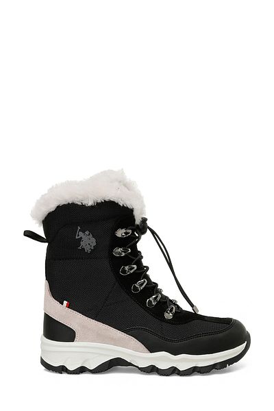 U.S. Polo Assn. GLOPPE 4PR Μαύρες κοριτσίστικες μπότες