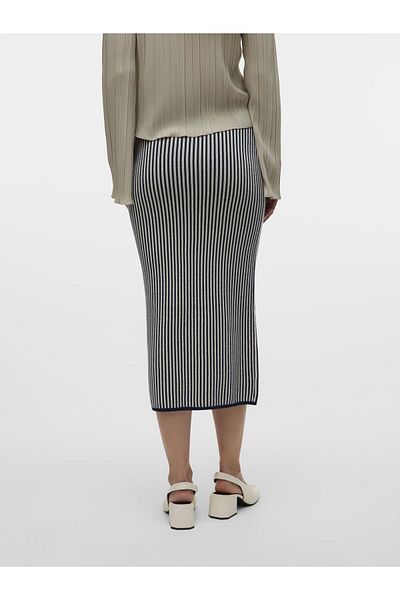 Vero Moda Bleistiftrock VMGOLD Hohe Taille Midirock