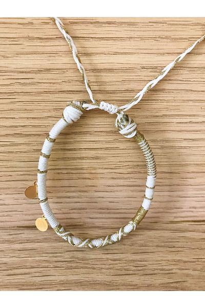 Koza İstanbul White Cocoon Anklet