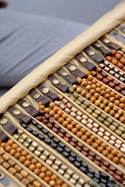 dergah tesbih 25 Kanallı 2'li Set Tesbih Rulosu - Lacivert ve Taba