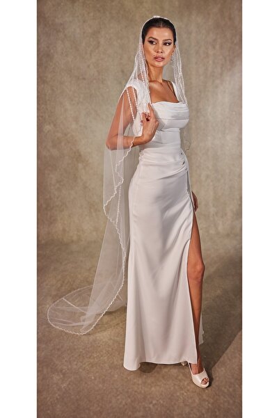 Simay Aksesuar D228 KRİSTAL İŞLEMELİ RAHİBE DUVAK