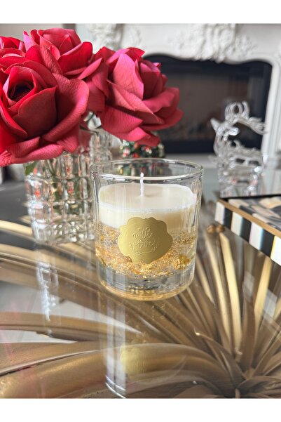 Hatice sakallı design 24 K altın Tozlu üzerlik detaylı Dekorarif Yılbaşı Büyü...