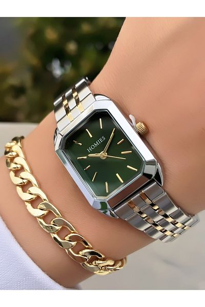 Homies Original Invoice Waterproof Women's Wrist Watch with Bracelet Gift