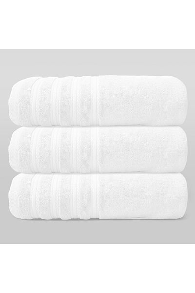 Hotel Linen Klub 600-GSM Cotton Terry Bath Towel Set - Soft & Highly Absorbent, Quick-Dry