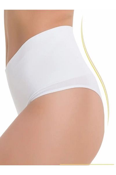 MİSTİRİK Montela Model Waist And Belly Tightening Seamless String Slip Corset White Color