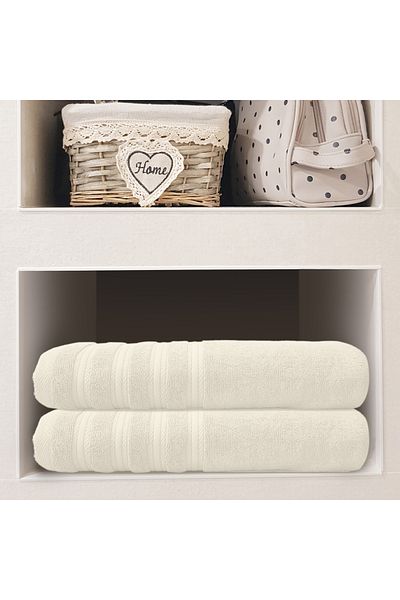 Hotel Linen Klub 600-GSM Cotton Terry Bath Towel Set - Soft & Highly Absorbent, Quick-Dry
