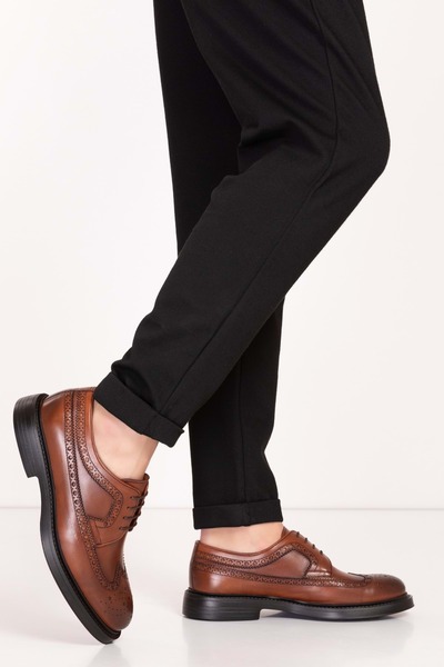 Gondol Erkek Hakiki Deri Hafif Taban Klasik Ayakkabı Ny.922