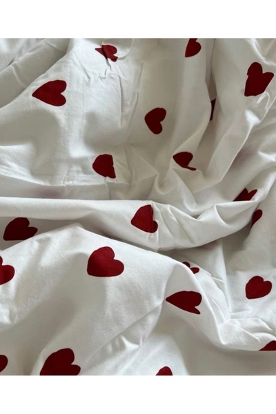 Totem Single Patterned Duvet Cover Set with Elastic Sheet and 1 Pillowcase