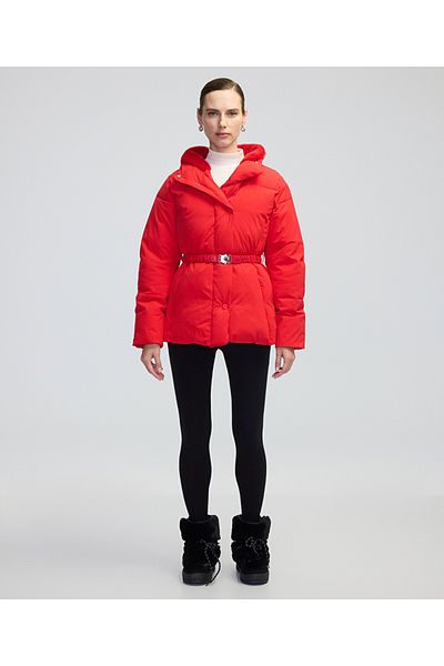 İpekyol Inflatable coat with artificial fur