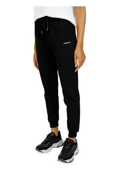 lumberjack Ct133 Basic Jogger Sweatpants Black Comfortable Single Women's Sweatpants