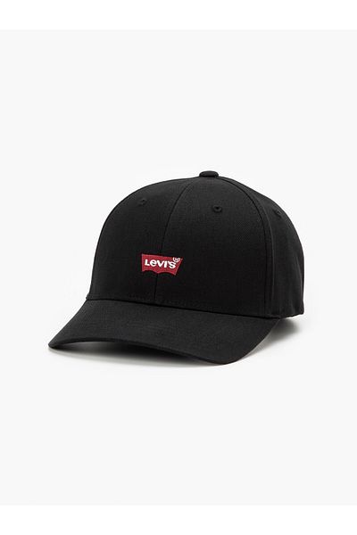 Levi's Housemark Flexfit Men's Black Hat D7723-0002