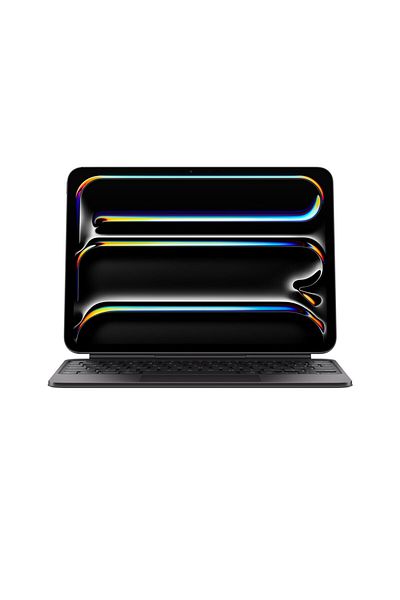 Apple لوحة مفاتيح سحرية لجهاز iPad Pro مقاس 11 بوصة (M4) - اللغة الإنجليزية الأمريكية - أسود