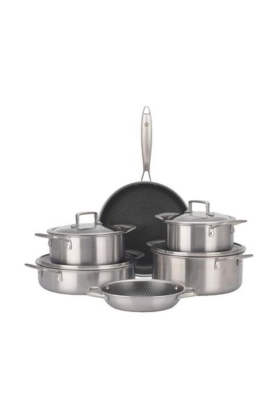 Maxx Doria Steel Fusion Pa3005 - 10 Piece Cookware