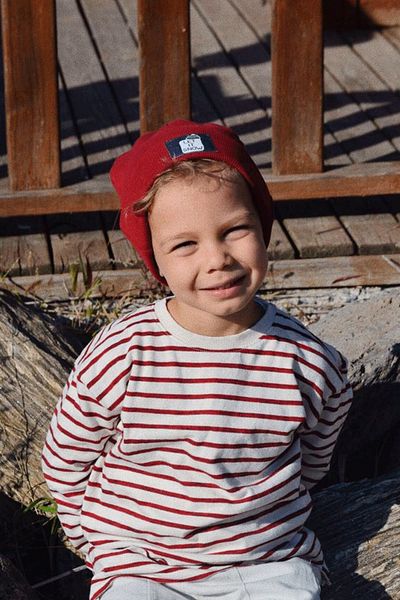 BABYBEK Burgundy Beanie