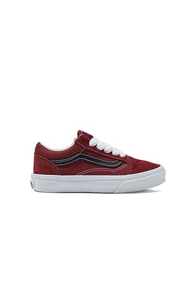 Vans Old Skool Red Children's Casual Shoes - Vn000Cyvmdb1