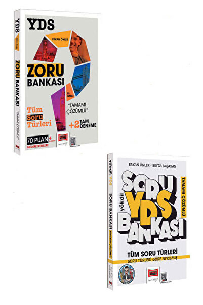 Yargı Yayınları Yargı Yayınları 2025 YDS Soru Bankası 2'li Paket (Erkan Önler)