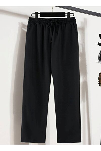 JustBS Düz Paça Eşofman Altı Wide Leg