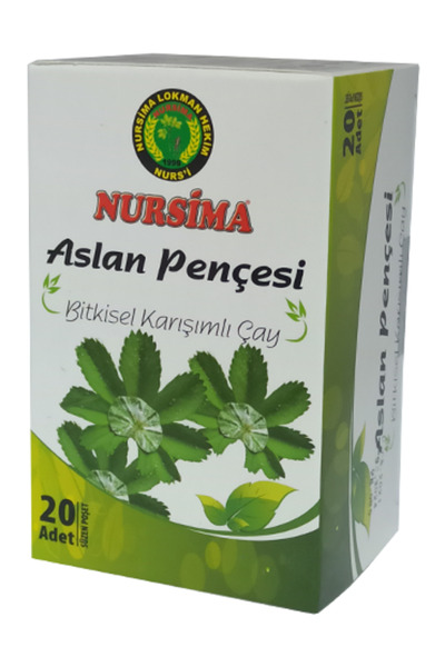 Nursima Aslan Pençesi Bitkisel Karışımlı Çay 20’li Süzen Poşet Doğal Katkısız Bitki Çayı