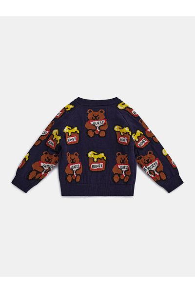 Guess Unisex Ls Sweater_Co Baby/Children's Sweater