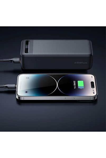 Mcdodo MC-3911 22.5W Star 30000mAh Dijital Ekranlı Powerbank - Siyah