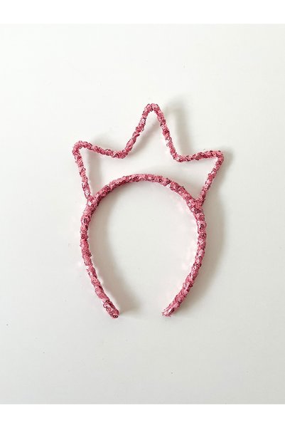 COOLMINIES Sequin Sequin Girls' Crown -Pink